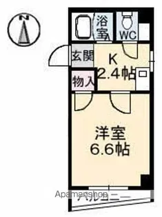 エスペランサ大手町【2階】の間取り