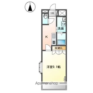 ステラ フィオーレ【2階】の間取り