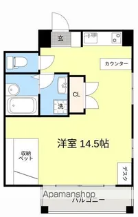 柏木YKハイツ【602号室】の間取り