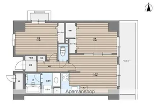 CAVANA滝野川【9階】の間取り