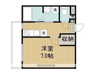 MF阿佐谷南【203号室】の間取り