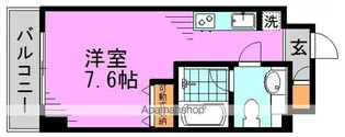 フェリーチェ2939【8階】の間取り
