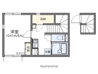 レオネクストビーチサイドYAS【2階】の間取り