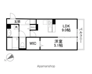 滋賀県近江八幡市堀上町【アパート】の間取り