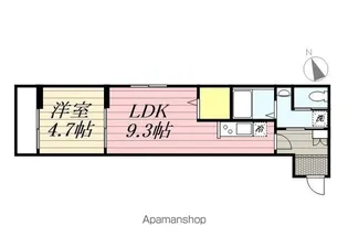 ミーサ南流山【3階】の間取り