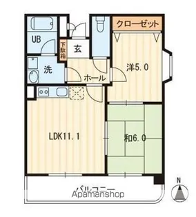 ホープTOMO【3階】の間取り