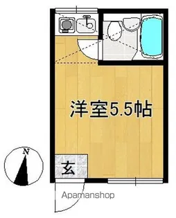 スペース210高津【1階】の間取り