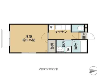 パセオプラシード神明【2階】の間取り