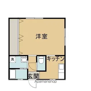 ハイツブルーバード【302号室】の間取り