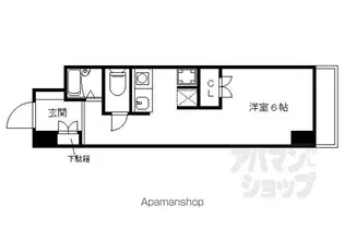 KIND(EN)III北館【416号室】の間取り