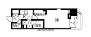 N’Sパークレジデンス新宿御苑【9階】の間取り