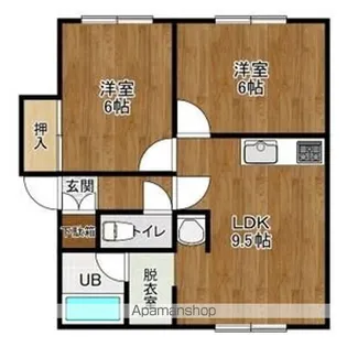マルココーポ②【2階】の間取り