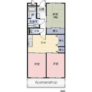 LIMPIA明金【3階】の間取り