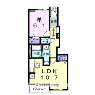 グレイスM【1階】の間取り