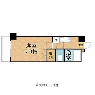 サンシティ柏木Ⅰ【4階】の間取り