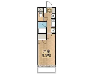 レジデンスコスモANNEX【203号室】の間取り