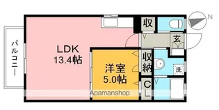 シャーメゾンエル【2階】の間取り