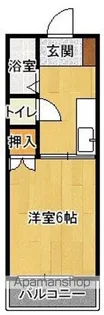 シャトレ・ド・浪花【2階】の間取り