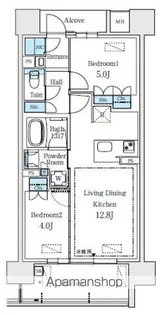 GRANPASEO丸の内【4階】の間取り