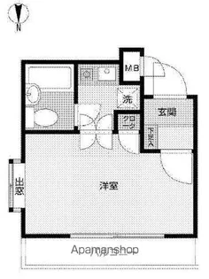 日興パレス目白【1階】の間取り
