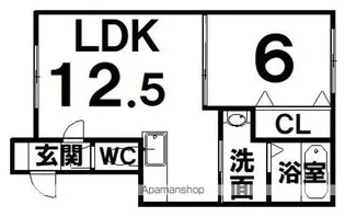 ESOLA97(エソラ97)【2階】の間取り