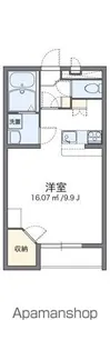 レオパレスサンシャイン【1階】の間取り