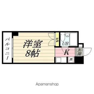 タートルストーンビル【1階】の間取り