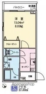 ルクール上板橋【103号室号室】の間取り