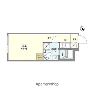 SPHERE YOYOGIUEHARA HILLTOP【102号室】の間取り