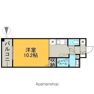 N.S.ZEAL大曽根【4階】の間取り