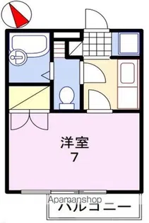 ジュネス白国【408号室号室】の間取り