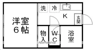 コーポ青葉【102号室】の間取り