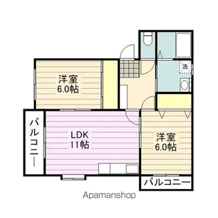 静岡県浜松市中央区萩丘1丁目【マンション】の間取り