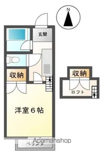 アーバンシティ堤町B【101号室】の間取り