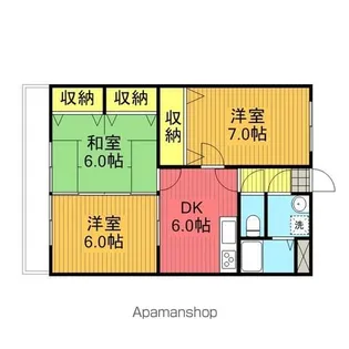 セシボン北澤【4A号室】の間取り