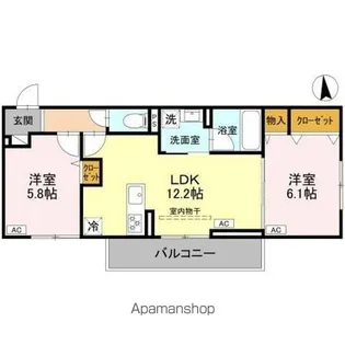 ルミナ【3階】の間取り