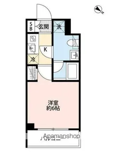 LE’A横濱アヴニール【2階】の間取り