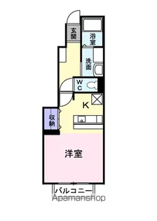 フレーシュメゾン西原【102号室】の間取り