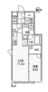 ALTERNA祐天寺【2階】の間取り