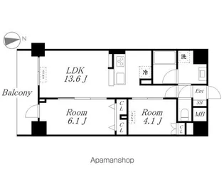 (仮)D-room則武【7階】の間取り