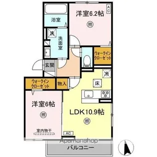 GENTIANA SCABRA【1階】の間取り