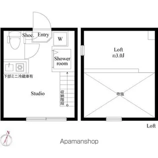 ハーモニーテラス北小岩ⅩⅡ【1階】の間取り