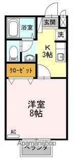 ハイム西五城【2階】の間取り
