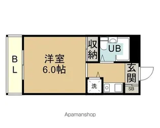 サンライフ博多壱番館【1階】の間取り