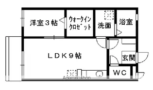 グレース【1階】の間取り