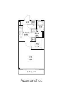 フィット【105号室】の間取り