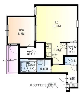 フジパレス堺大浜公園【303号室】の間取り