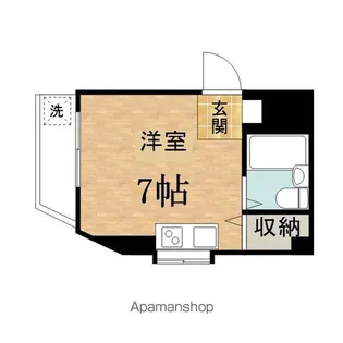 アレーゼK【401号室】の間取り
