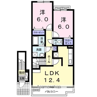 MEI AVENUE【2階】の間取り