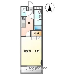 ヴァンベール【2階】の間取り